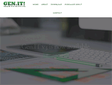 Tablet Screenshot of gen-it.net